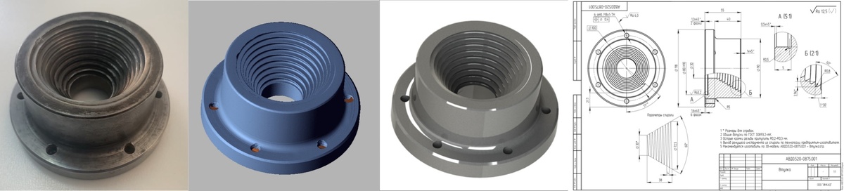 Этапы реверс-инжиниринга с применением сканирования