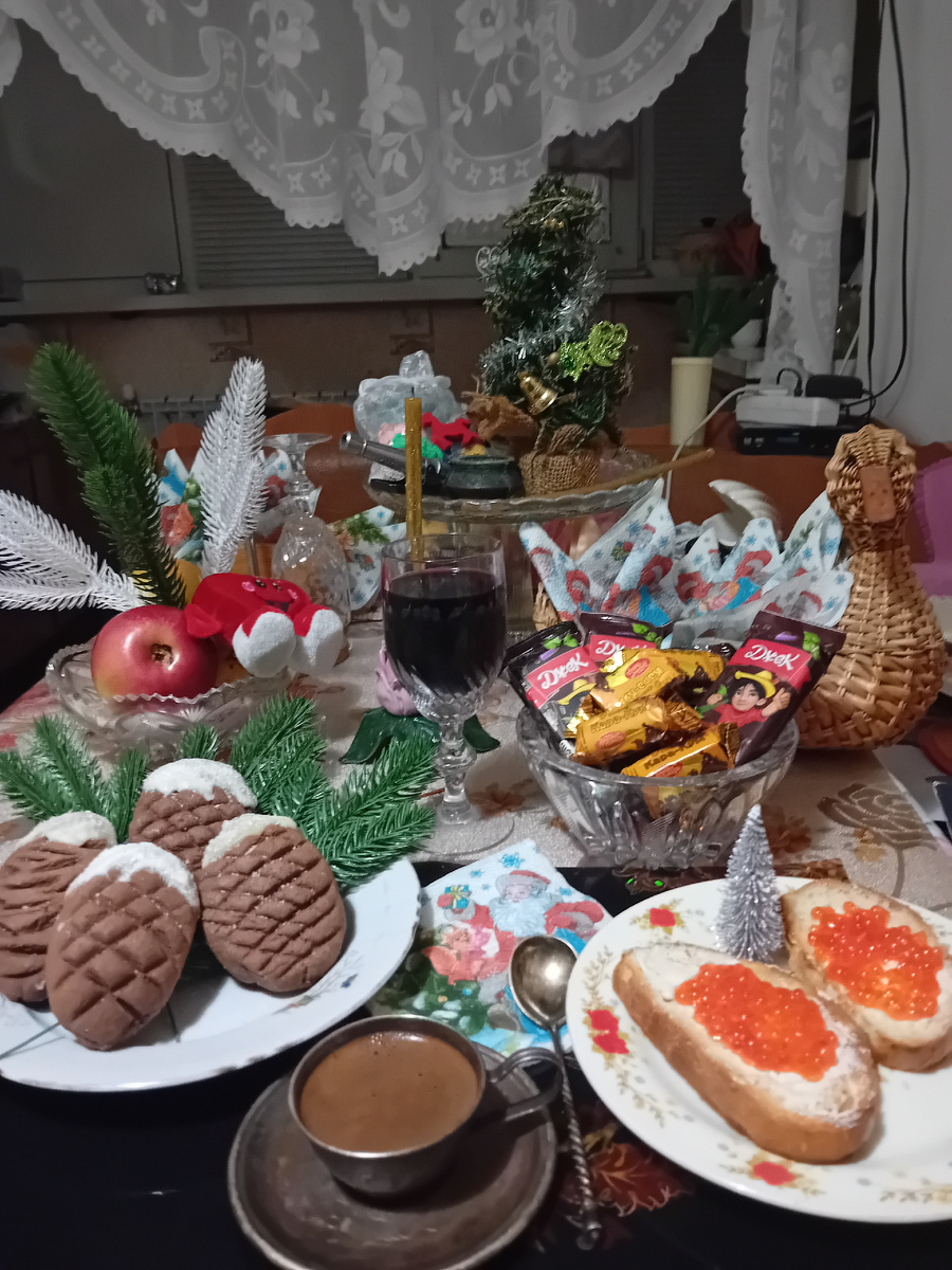 Авторское фото  : праздную Рождество.