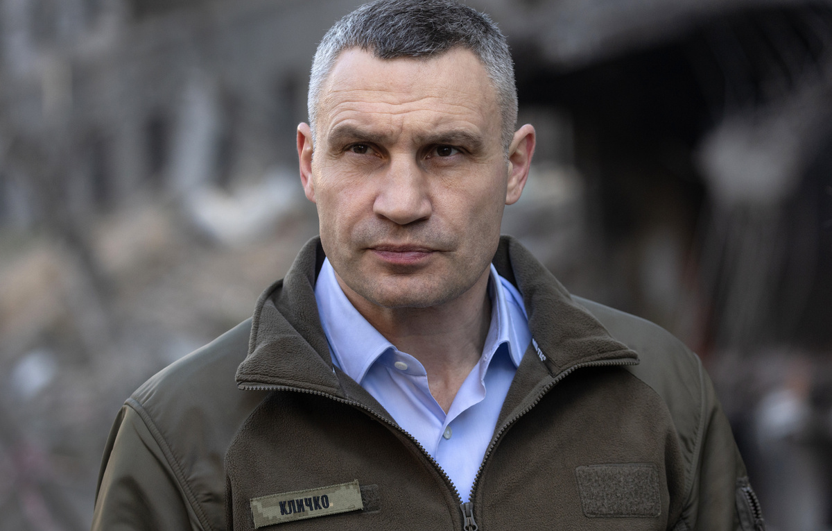    Мэр Киева Виталий Кличко  John Moore/Getty Images