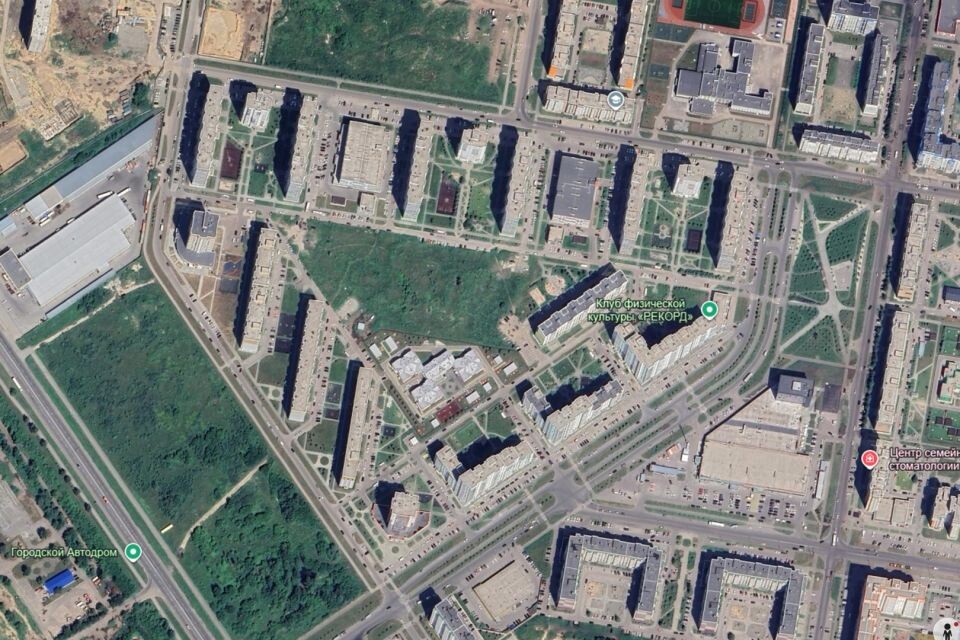    Квартал "Времена года". Июль 2025 года . Источник: earth.google.com