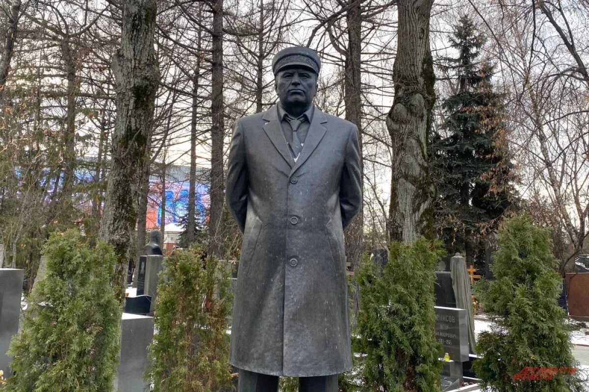    Памятник Владимиру Жириновскому.