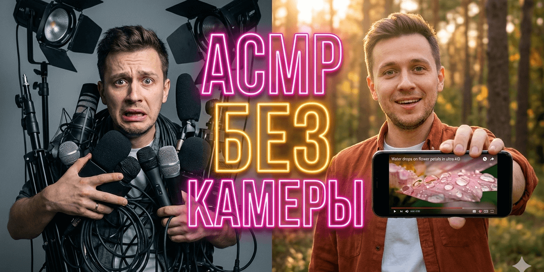 Секрет миллионов просмотров: как создавать идеальный ASMR без дорогой техники [магия ИИ]