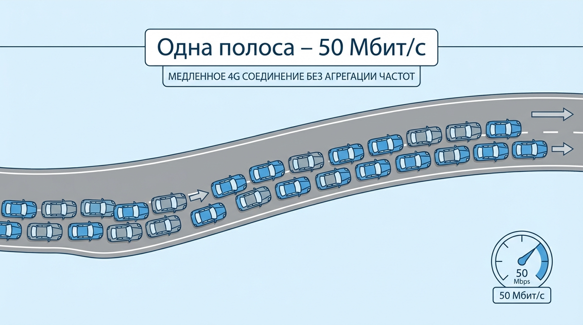 Интерент без агрегации