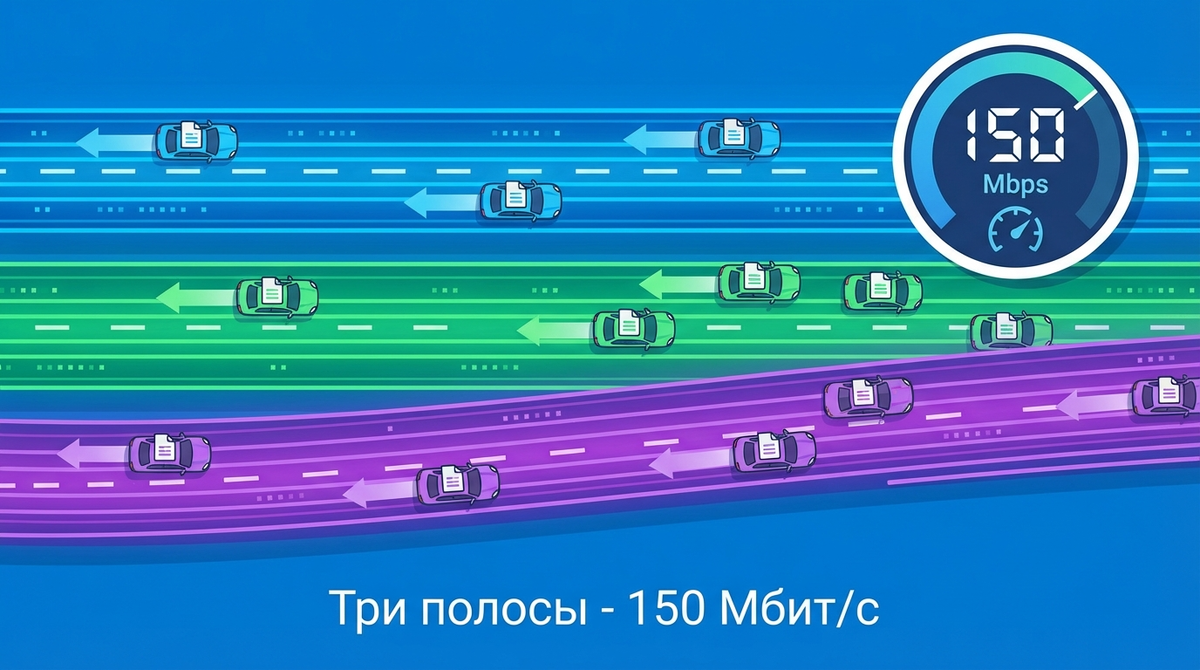 интернет с агрегацией частот