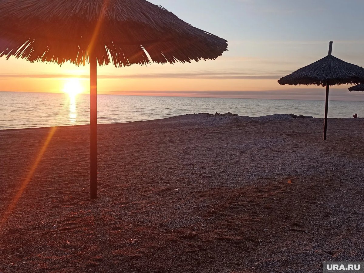    Закаты на Азовсом море особенно хороши