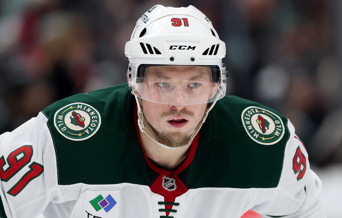    Нападающий "Миннесоты" Владимир Тарасенко  Steph Chambers/Getty Images