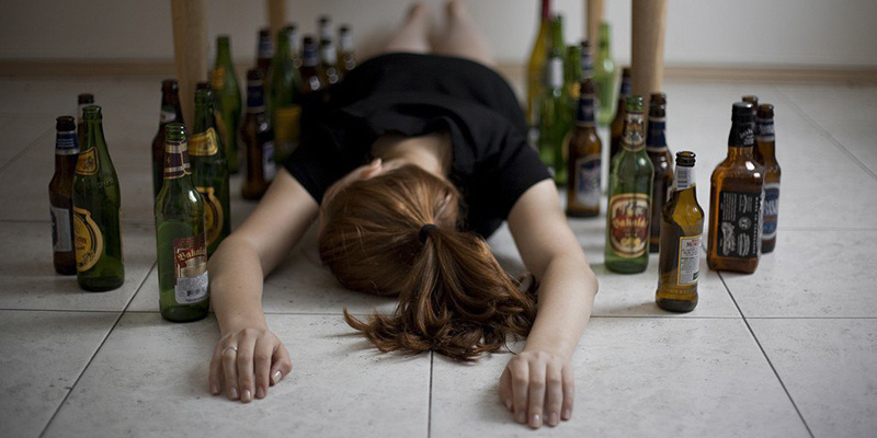 Женский алкголизм 