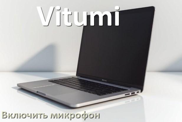 
Как подключить микрофон к ноутбуку Vitumi и включить в Windows 11 и 10