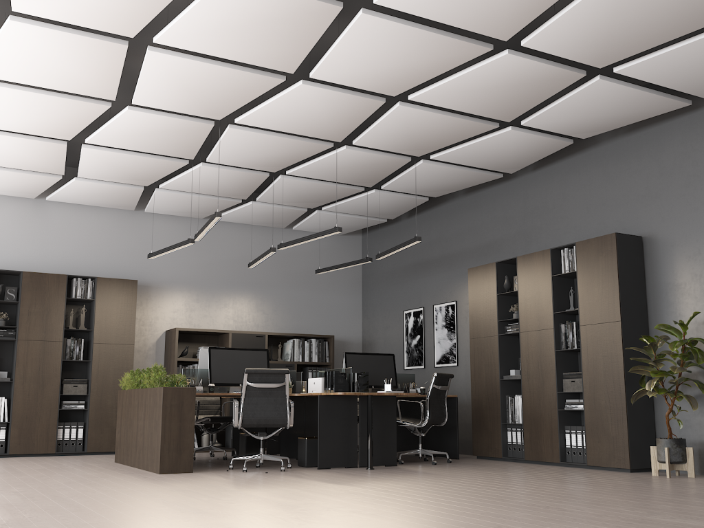 Подвесные потолки для офиса
