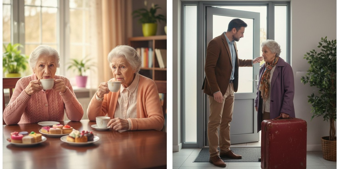 Продала квартиру и приехала жить к сыну.