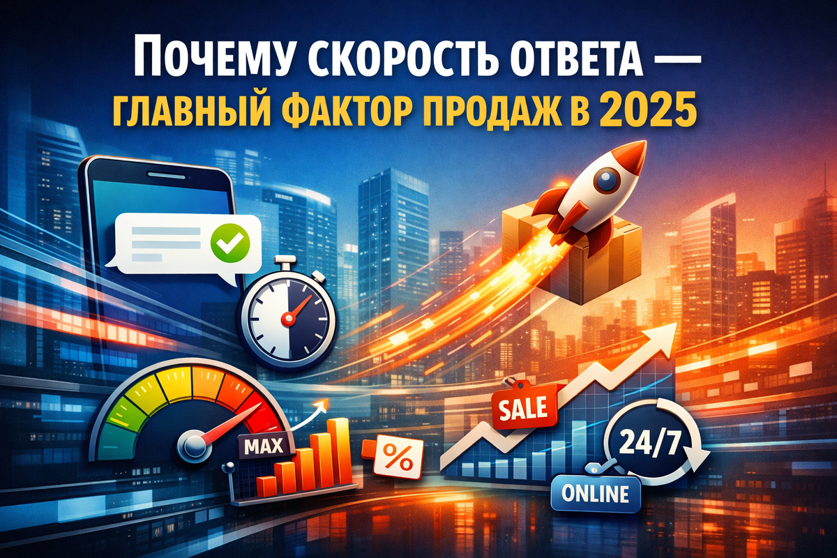    Почему скорость ответа — главный фактор продаж в 2025 Никита Титов