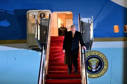    Самолёт Трампа не долетел до Давоса из-за технических неполадок