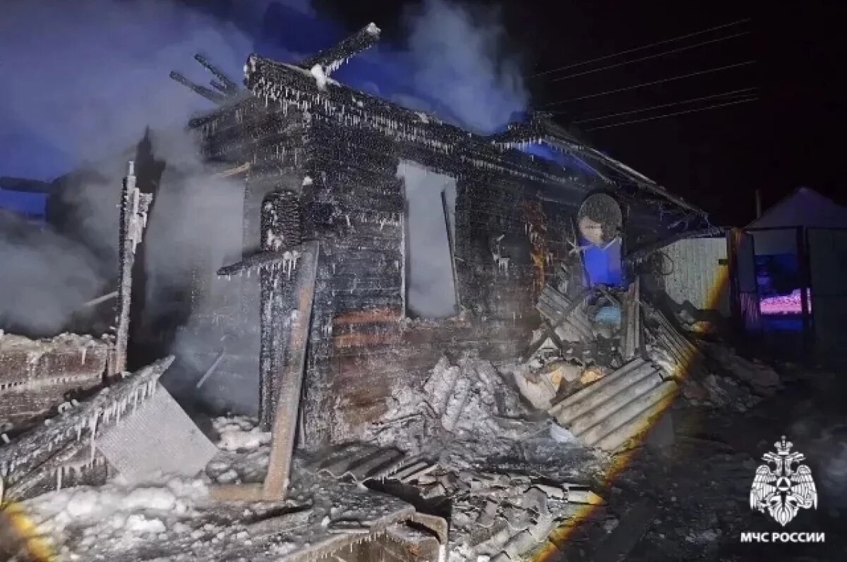    Во время пожаров пострадали трое человек в Бурятии