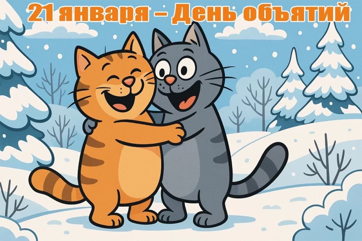    День объятий — открытки