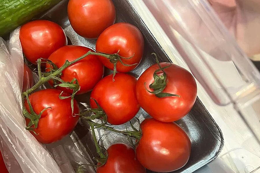 Томаты Фламенко куплены мною в магазине.