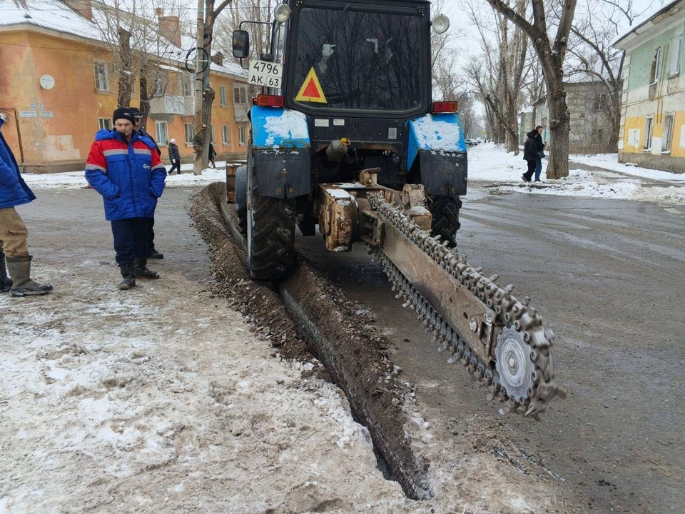    Работы велись на улицах Калининградская, Нефтяников, Молдавская. Фото: https://t.me/rks_samara