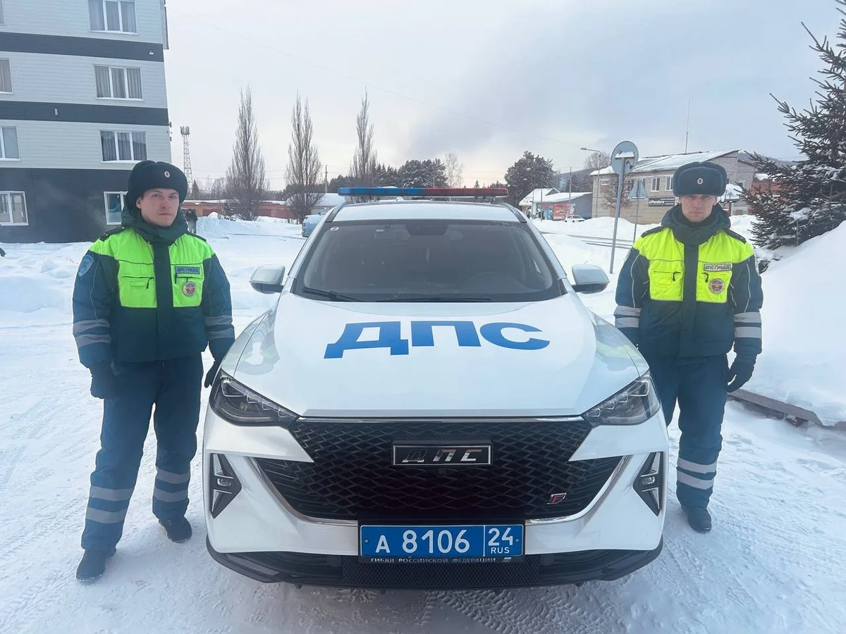     Зеленогорские инспекторы спасли застрявшую в снегу автомобилистку во время морозов