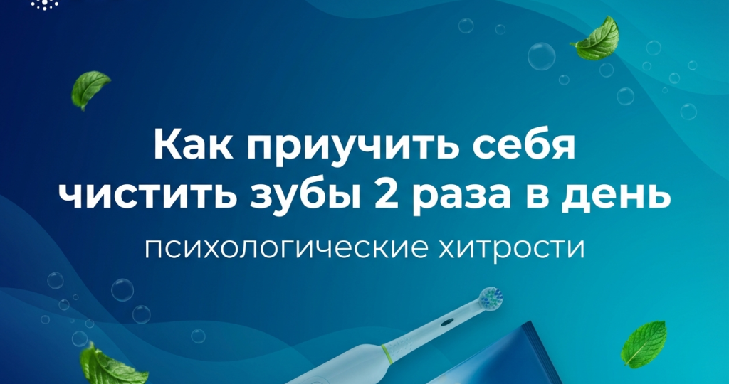 Как приучить себя чистить зубы 2 раза в день: психологические хитрости