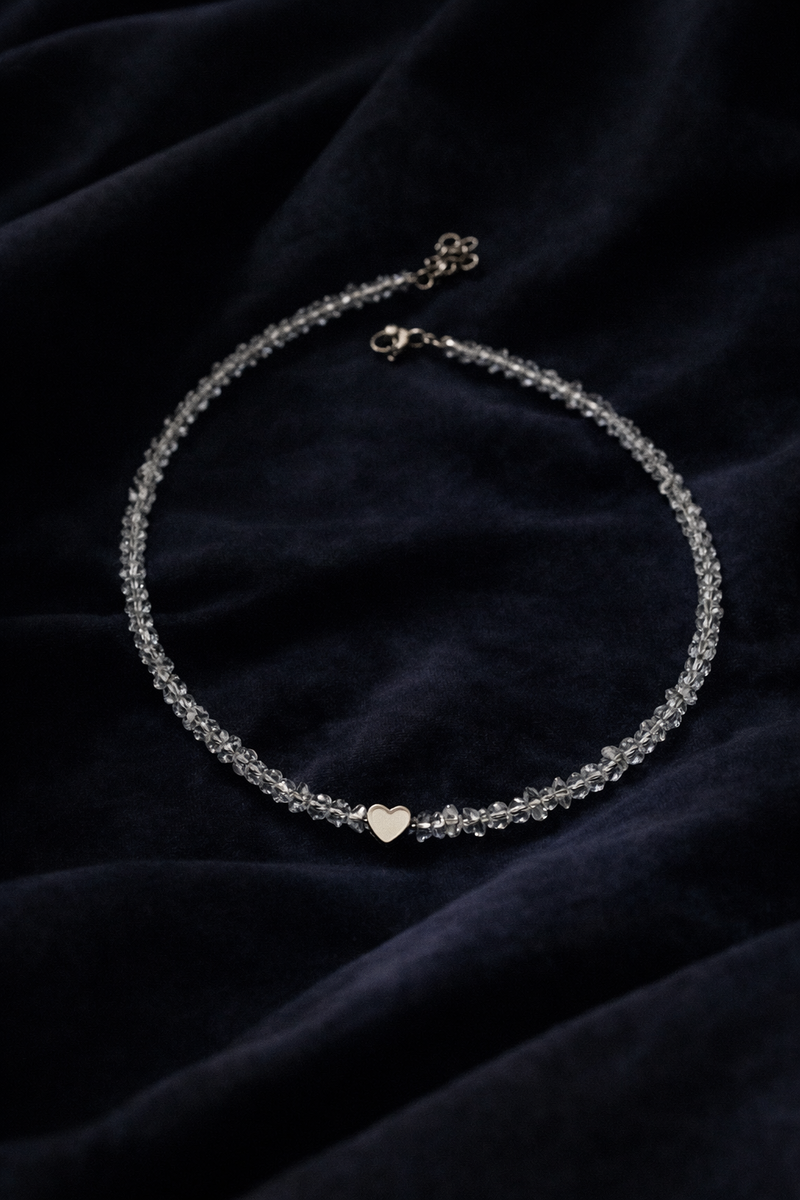 Чокер из горного хрусталя