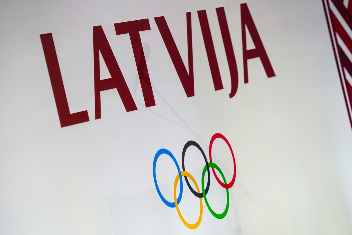 Символика Латвийского олимпийского комитета © Sputnik
