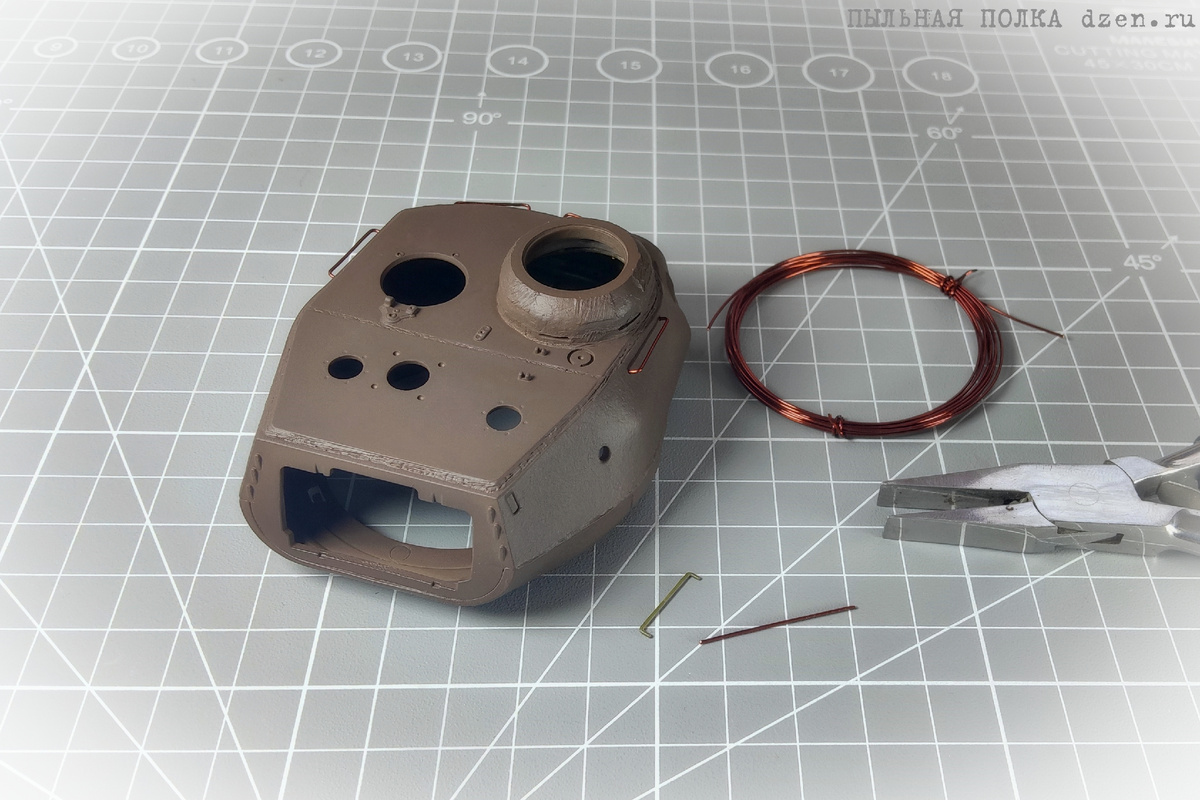 Башня ИС-2 УЗТМ обр. 1944 г. 1/35 "Звезда" 3708.