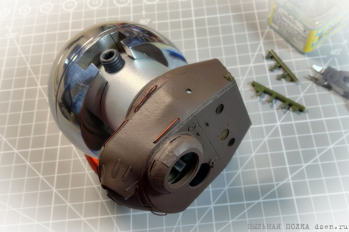 Башня ИС-2 УЗТМ обр. 1944 г. 1/35 "Звезда" 3708.