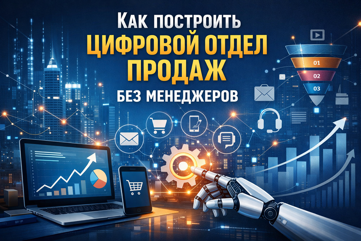    Как построить цифровой отдел продаж без менеджеров Никита Титов