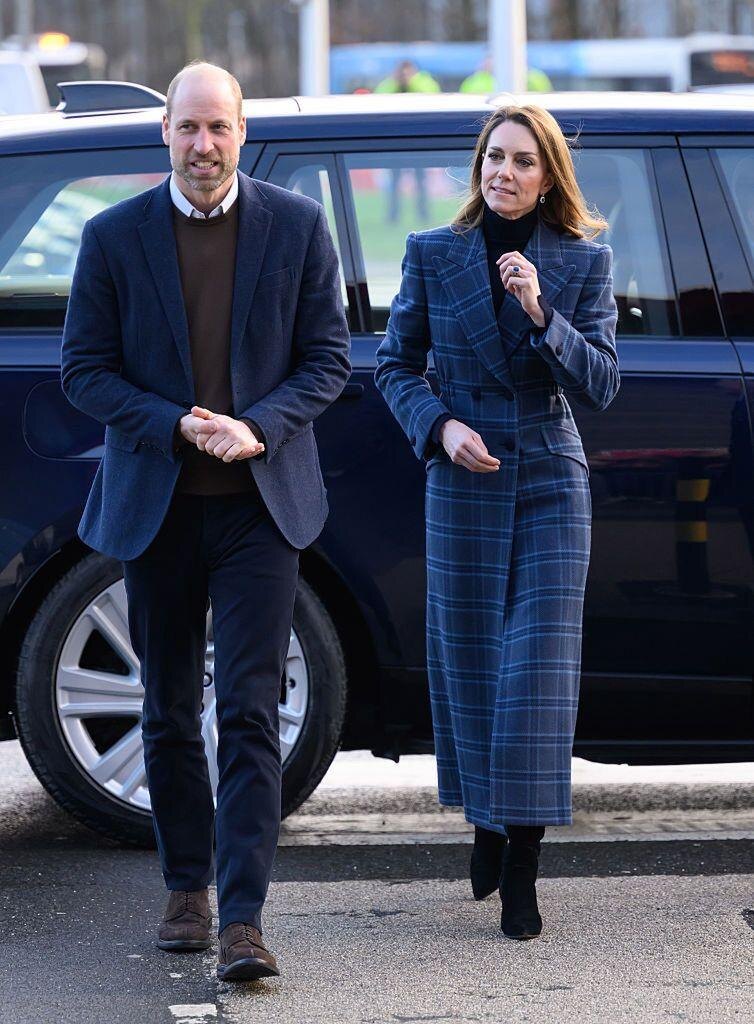    Источник: Getty Images, Karwai Tang | Уильям и Кейт посетили Шотландию.