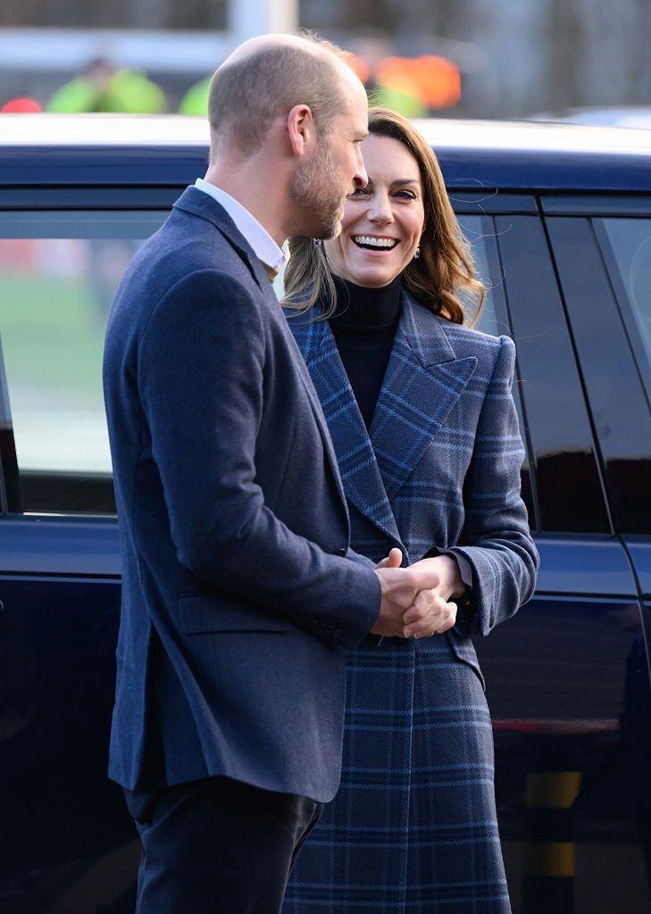    Источник: Getty Images, Karwai Tang | Уильям и Кейт посетили Шотландию.
