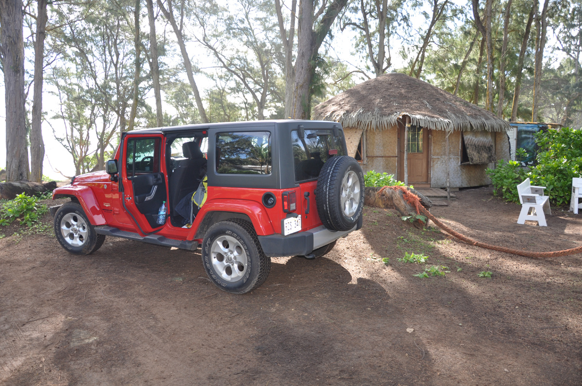 Гавайи (США). Та самая соломенная юрта.