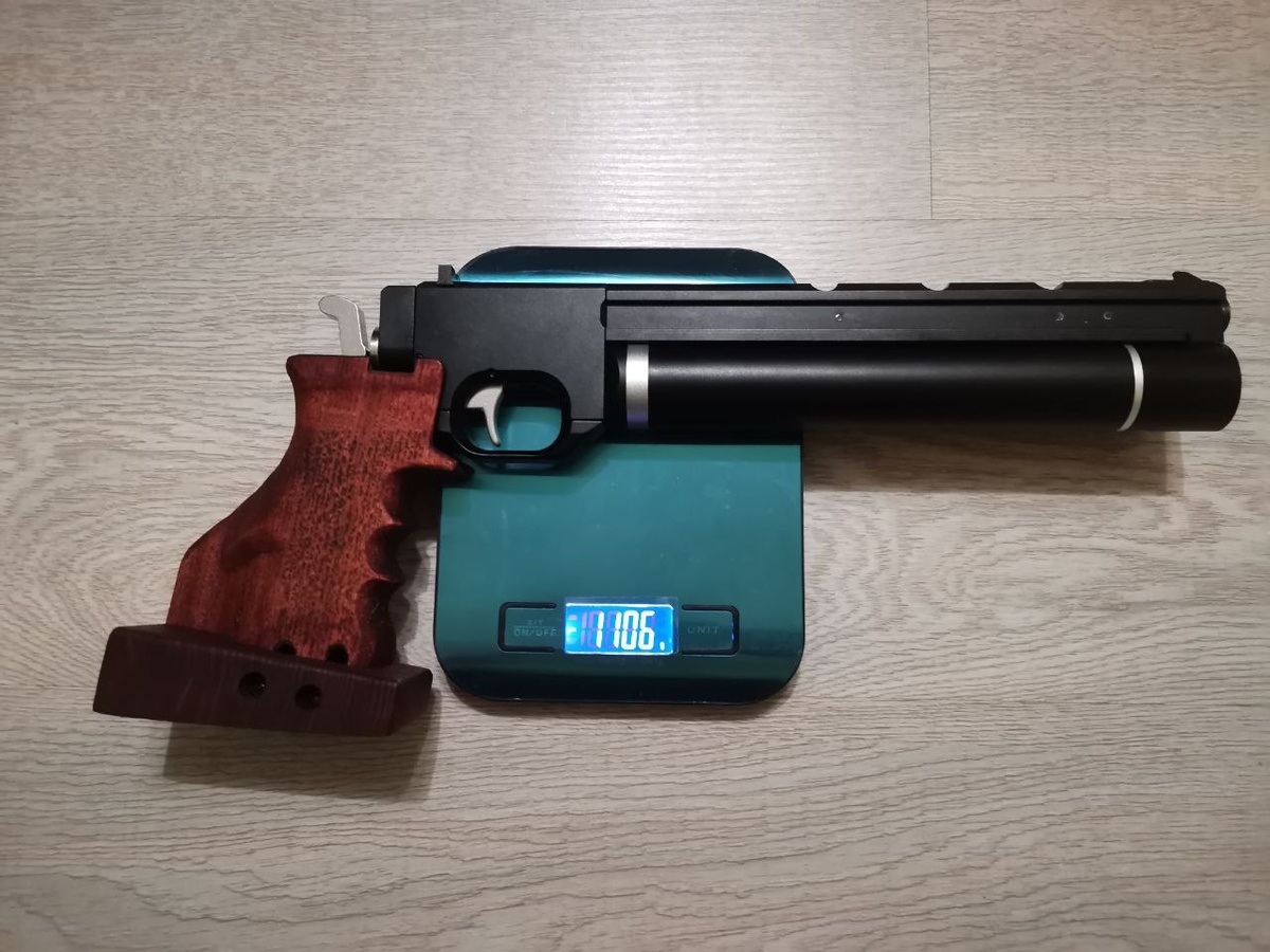 Взвесим наш пистолет