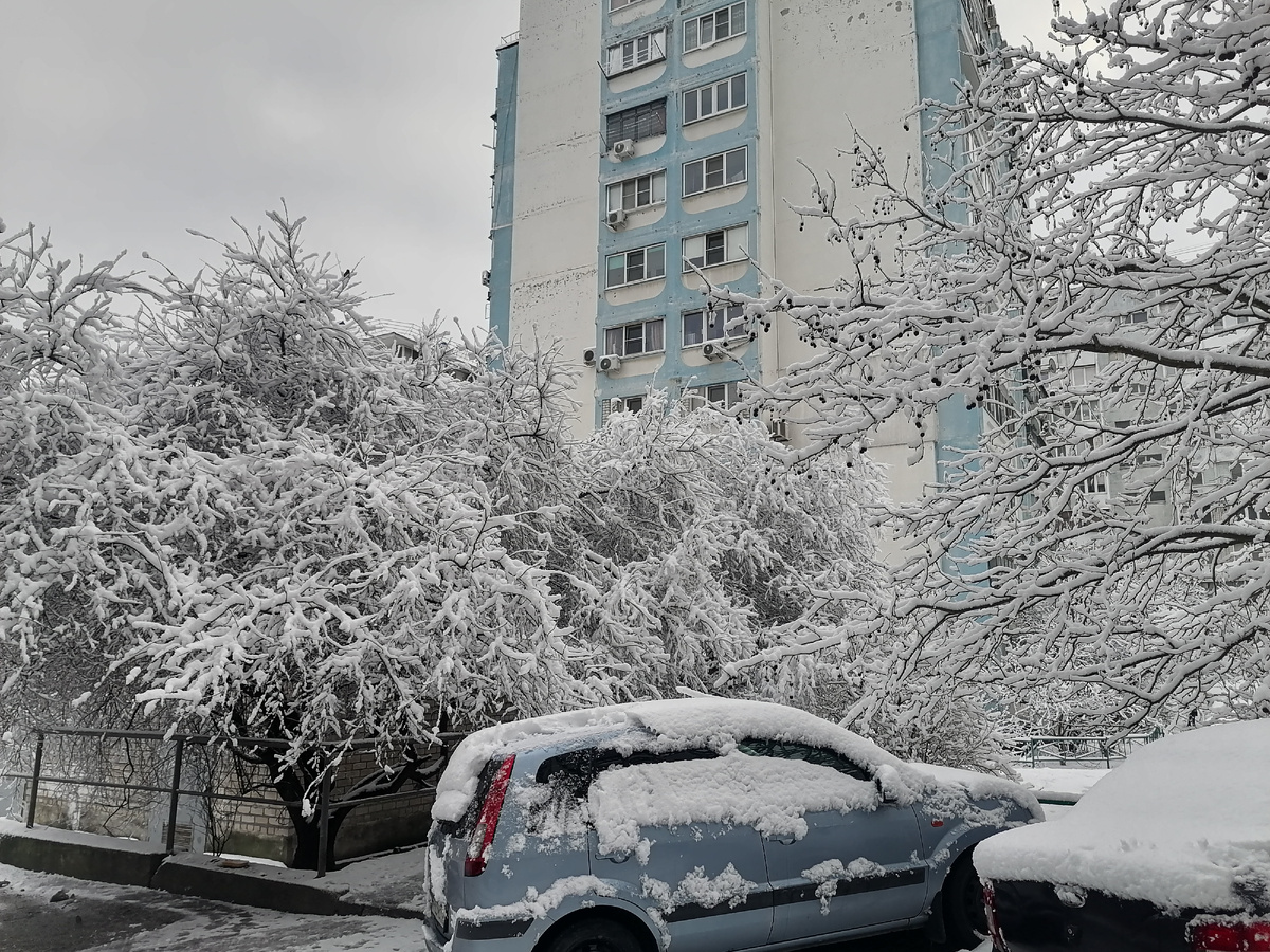 Всё ещё зимушка-зима у нас