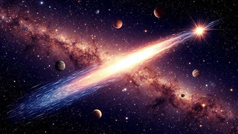     Комета. Космос. Нейросети