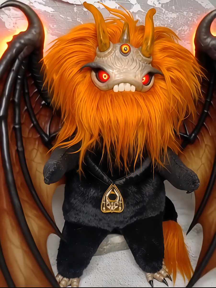 кукла демона от Мастерской Benna