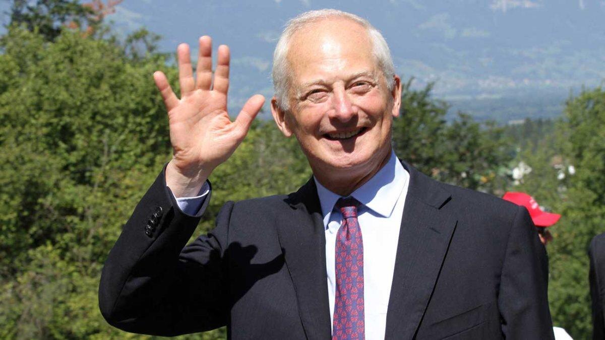 Правящий князь Лихтенштейна Ханс-Адам II