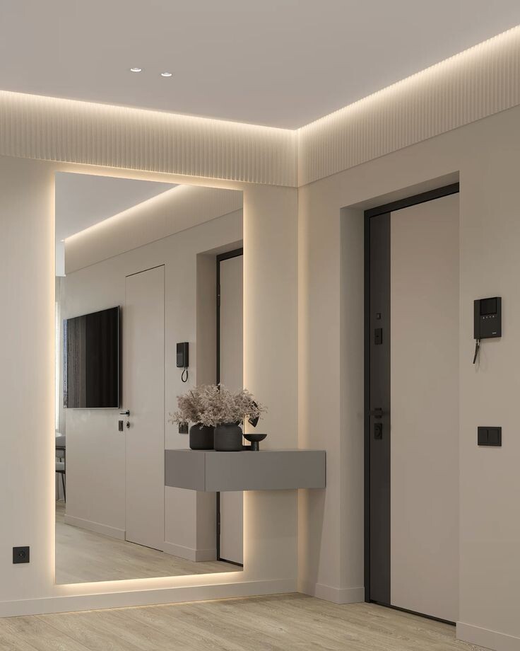 дизайн проект квартиры евродвушки