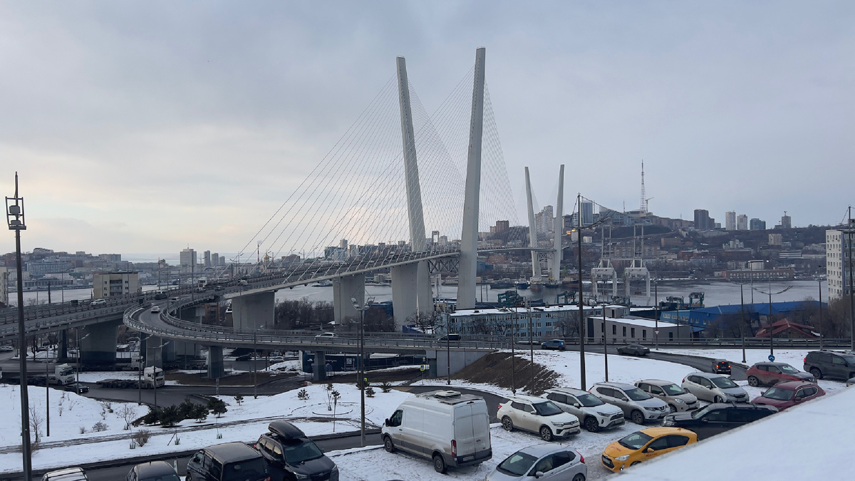 Золотой мост. Видовая у Мариинки. Фото автора. 7 января 2026г.