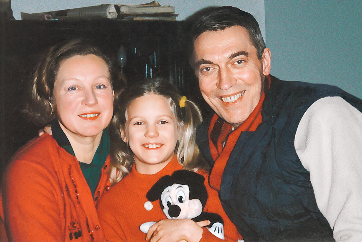 Фото: Евгений, Галина и их дочь 