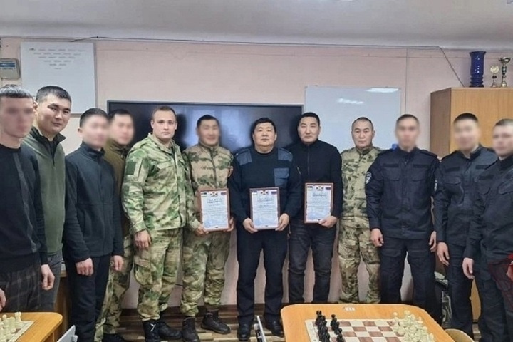 В Бурятии прошёл чемпионат по шахматам среди росгвардейцев