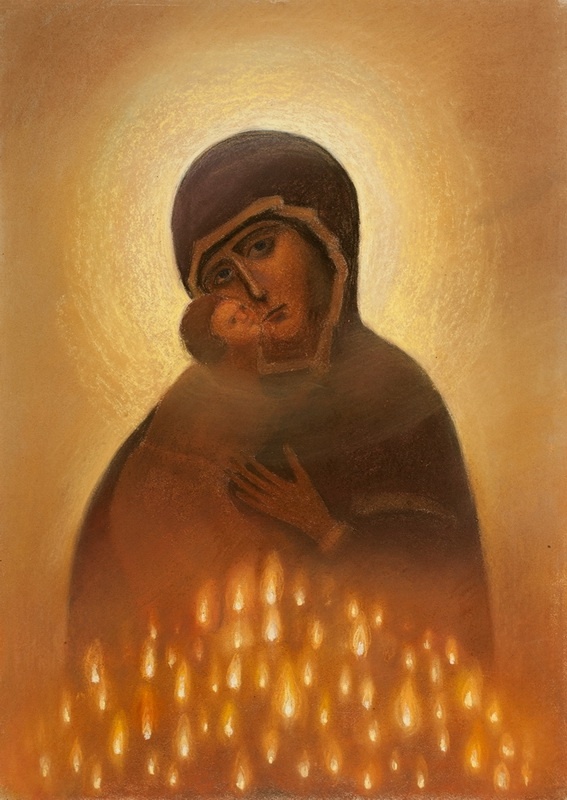 Б.А. Смирнов-Русецкий. Матерь Света. 1985 г.