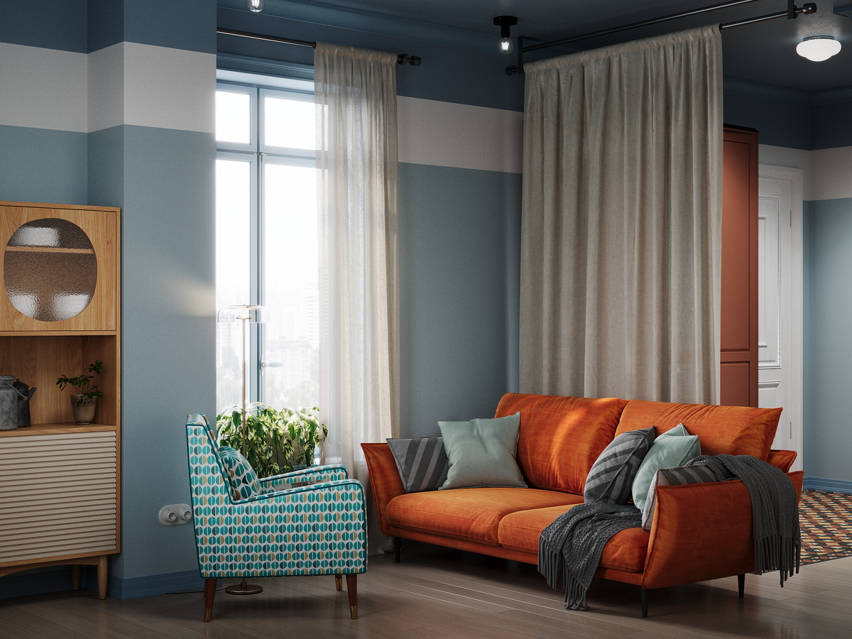 Атмосфера ощущается сразу, как попадаешь в квартитру. Проект Dessau . Архитектурное Бюро 14.41