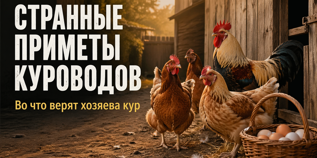 8 странных примет, в которые и сегодня верят куроводы