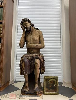 Деревянная скульптура «Христос в темнице» — характерный образец пермской деревянной религиозной скульптуры XVIII века