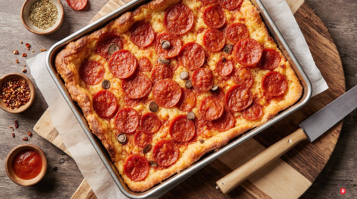 Как приготовить детройтскую пиццу пепперони в домашних условиях Дмитрий Петров📷
