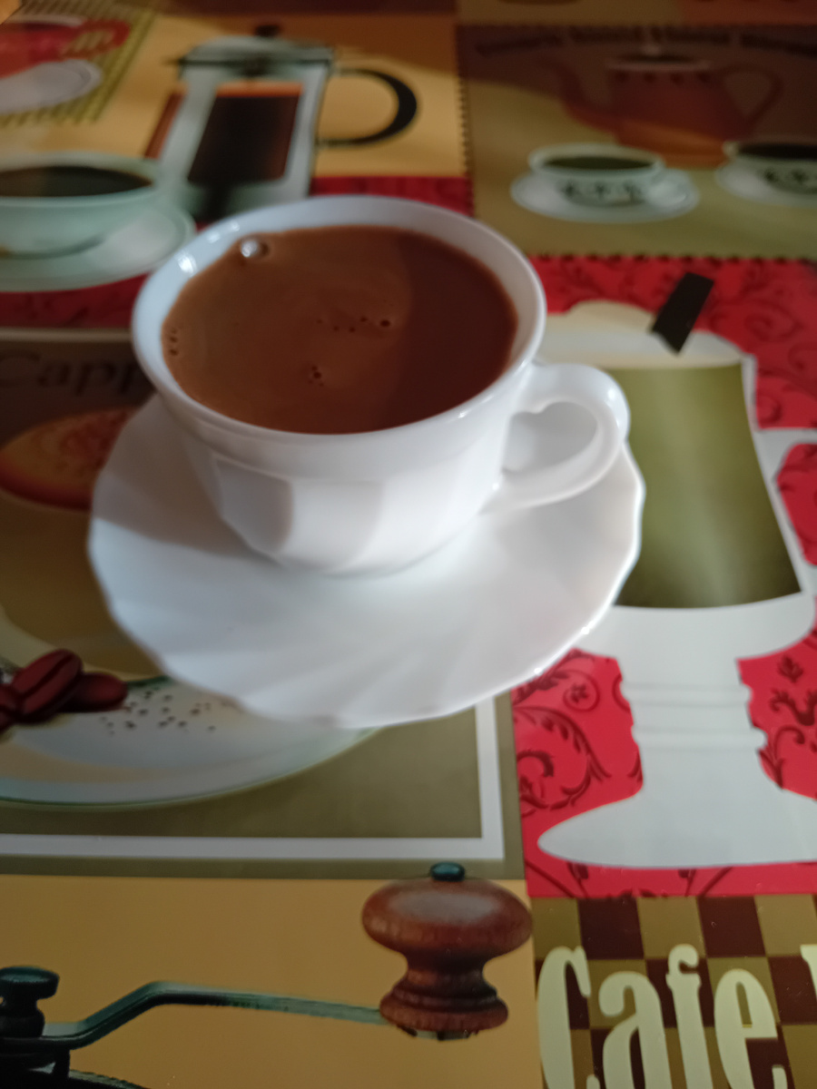 Мой утренний кофе.