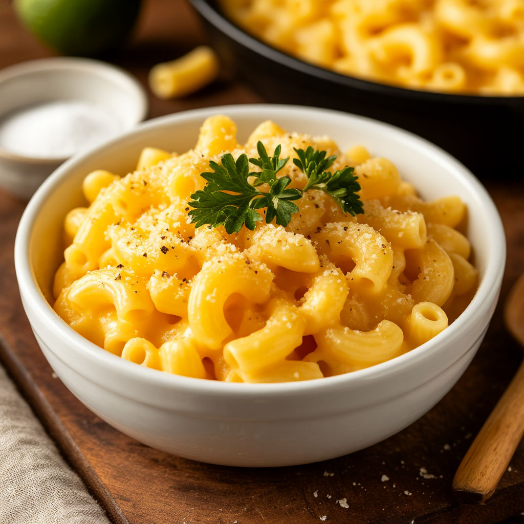 Макароны с сыром