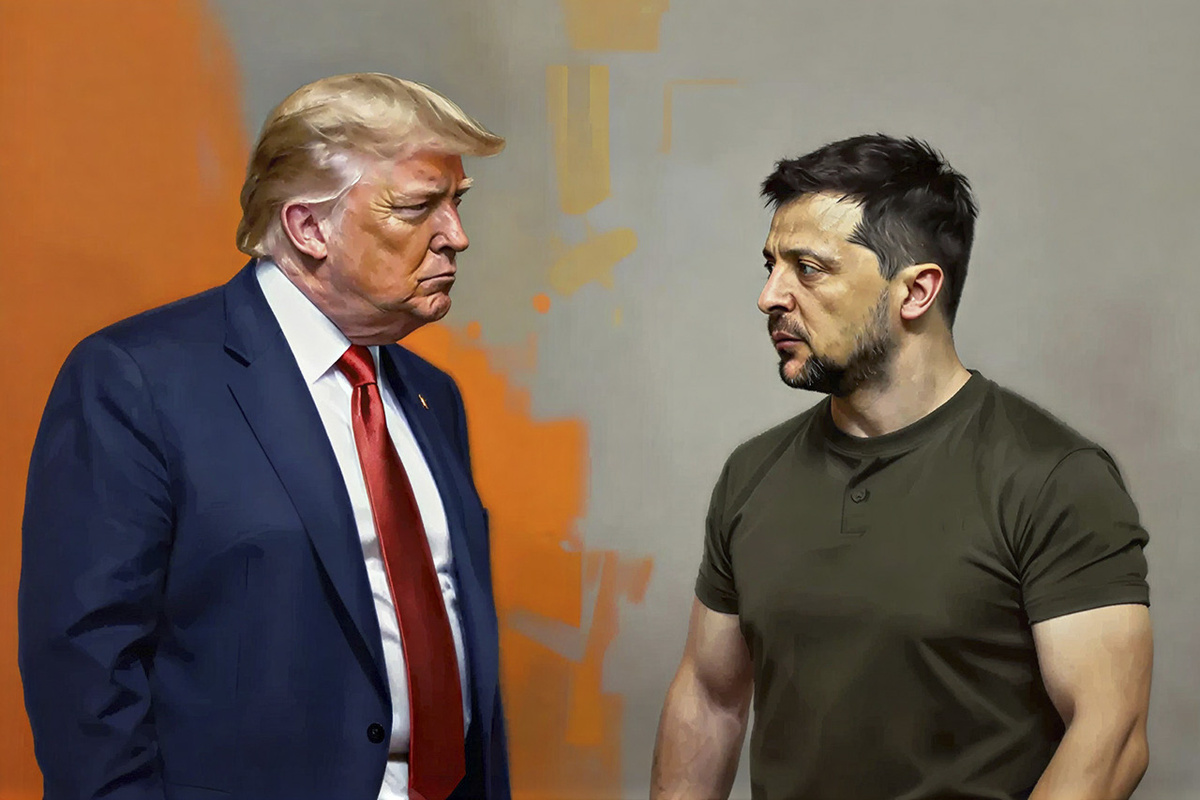 Трамп отменил запланированную встречу с Зеленским.  Фото: Изображение сгенерировано с помощью ИИ / Маргарита Неклюдова