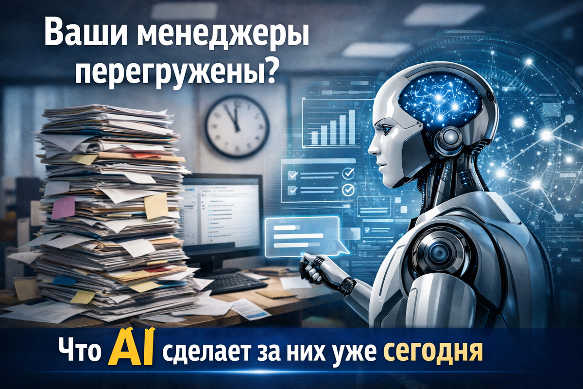    Ваши менеджеры перегружены? Что AI сделает за них уже сегодня Никита Титов