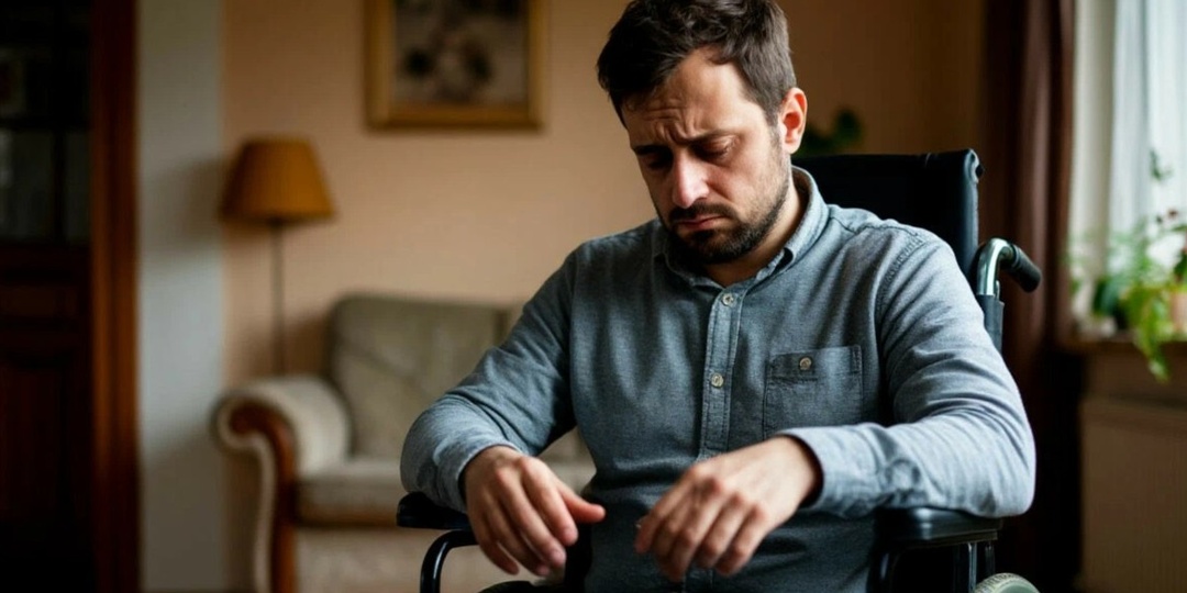 "Я не хочу так жить! Ты обуза для меня!"- сказала жена мужу инвалиду и уехала из дома....