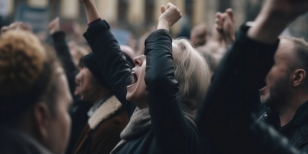 Диктатура Урсулы фон дер Ляйен: Демонстрантам закрыли рты удушающим газом. Подробности полицейской атаки в Страсбурге